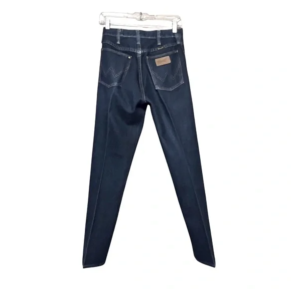 Vintage 90s Wrangler Jeans High Rise Straight Leg 28” Waist 30” Inseam 28 x 30 - Picture 4 of 15